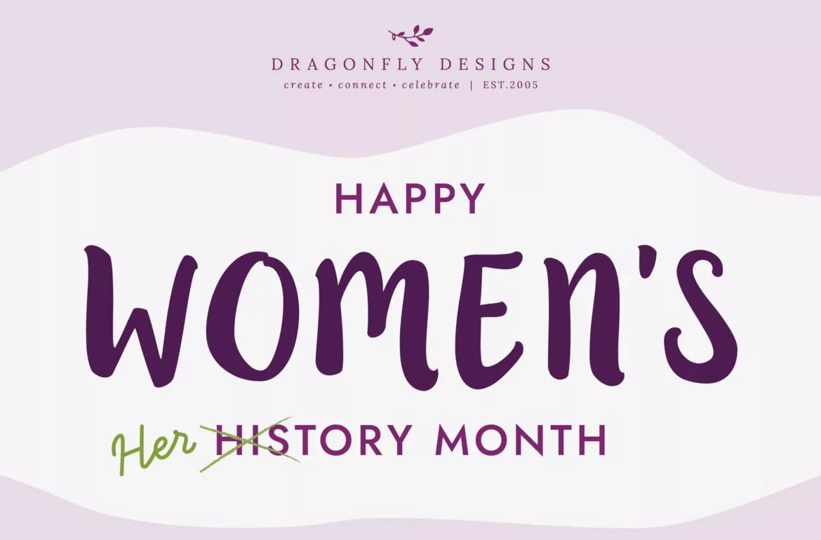 Happy women's history month.