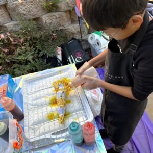 Tie dye birthday party