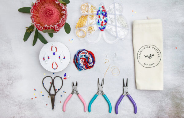 4th of July DIY Earring Making Kit - Image 3