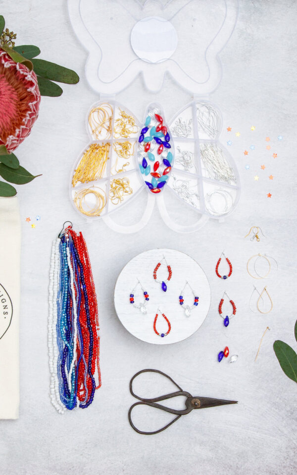 4th of July DIY Earring Making Kit - Image 2