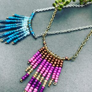 Beaded necklaces