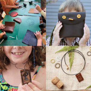 July 20 – July 24, 2026 <br> San Carlos Charter: Metal & Leather Jewelry Making Camp (Ages 9-14)